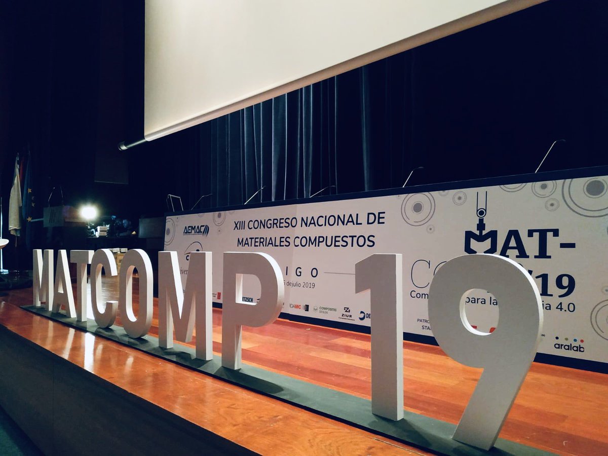 matcomp19's tweet image. ¡Arrancamos! La gran cita de #MATCOMP19 ya ha abierto sus puertas en la sede de @Afundacion_org en Vigo. ¿Qué ponencia sobre #materialescompuestos estás deseando escuchar?