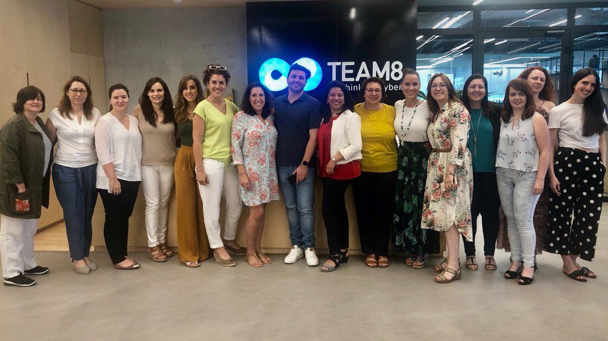 balidea's tweet photo. Our colleague @BPR_Vigo is in #Israel with 14 #cybersecurity women experts. They are discussing the latest developments and innovations in the #ICT sector. They visited:
☑️Cyberspark
☑️@team8cyber
☑️@HysolateNow
☑️@CymulateLtd
☑️@illusivenw
☑️@Claroty
#rethinkingcyber https://t.co/ElMce79Jac