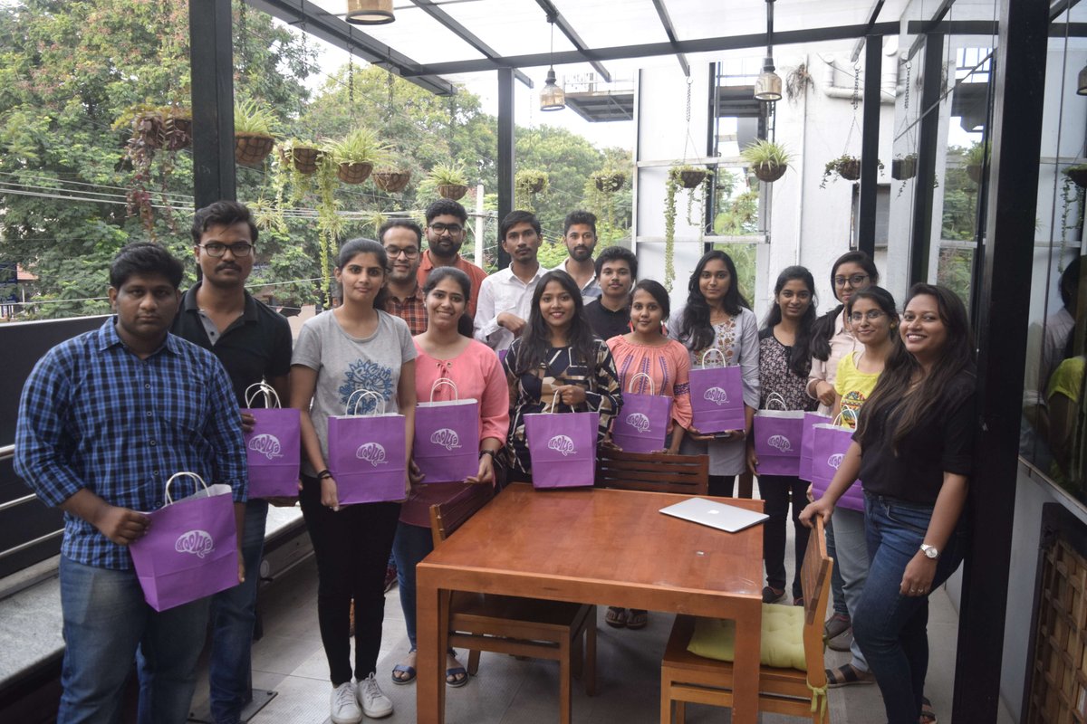 moolyatesting's tweet photo. We had our new batch of freshers join us this week, and they are having quite the fun already!

They also got to meet James Bach - on the first day of their professional career. What a start to the journey! https://t.co/RIseuZ3oXE