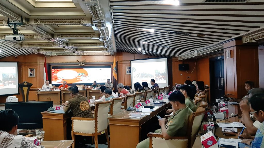 Rapat kesiapan penyelenggaraan ASEAN School Games 2019 ke 11 di Setda Prov Jateng <a href="/provjateng/">Provinsi Jawa Tengah</a> Semarang #JatengGayeng