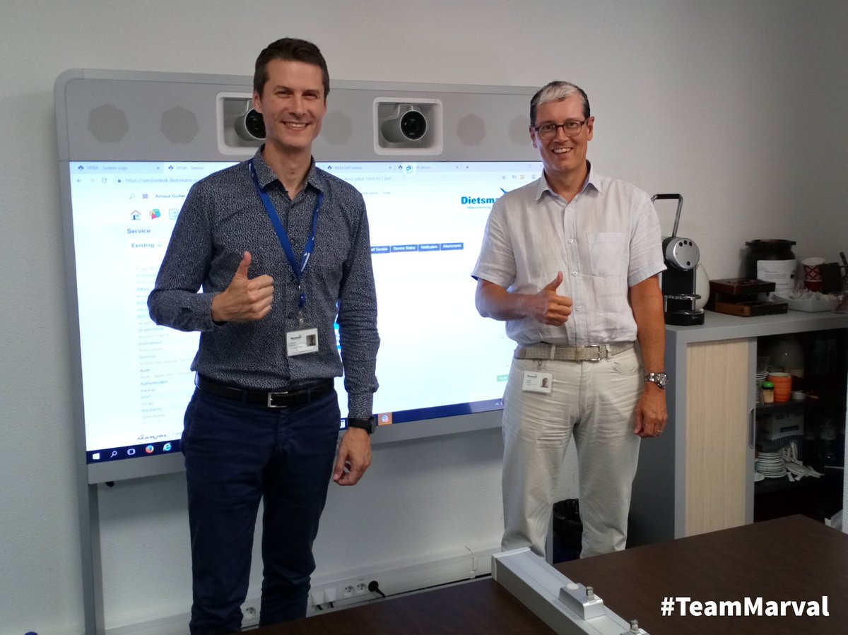 MarvalSoftware's tweet photo. Another go-live, another photo of happy faces. Congratulations to the team at @Dietsmann, great work 🙌🎉

#GoLive #TeamMarval #Celebration https://t.co/D3jxrsOLbg