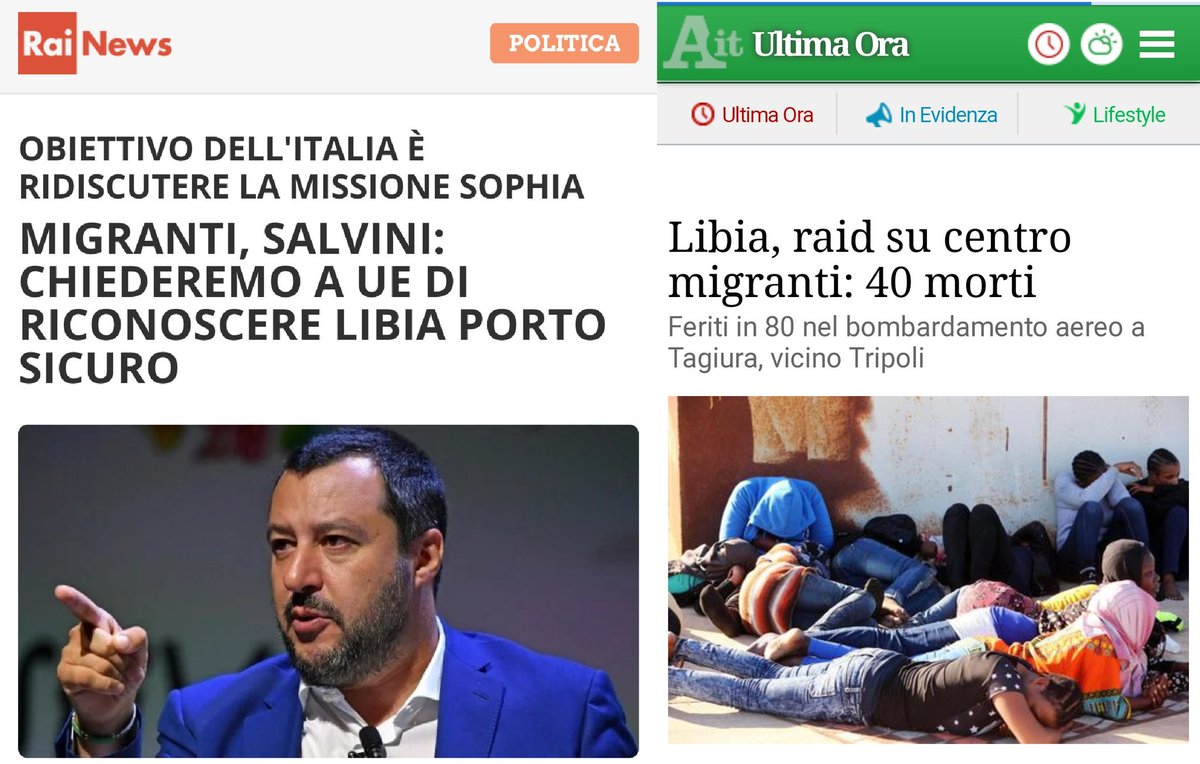 MikyAgo's tweet image. Ancora convinti del vostro latrare &quot;Riportateli in #Libia&quot;? Ancora convinti che sia un #PortoSicuro? Ancora convinti che #CarolaRackete sia una criminale? Il problema è che voi non guardate la realtà, voi tifate, con occhi, e cuore, chiusi. Apriteli, come i porti.