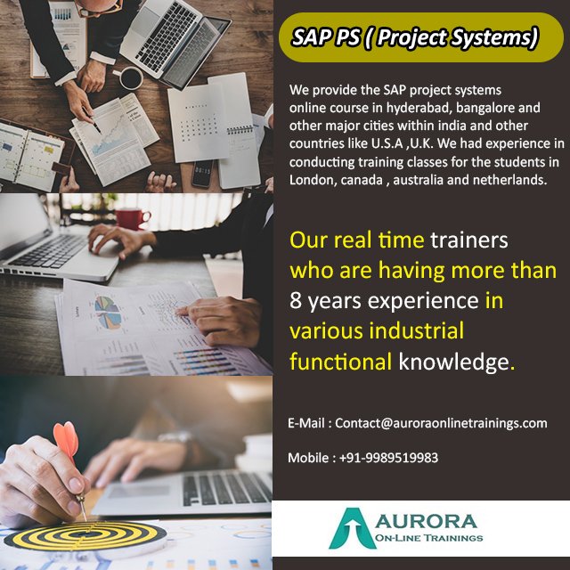 trainingsaurora's tweet image. SAP PS stands for SAP Project Systems. For any organization, Company irrespective of its size needs proper planning of execution of projects. 
Visit here: bit.ly/2FPYYlS

#sap_ps #auroraonlinetrainings #onlinetraining #saponlinetrainings #saptrainings