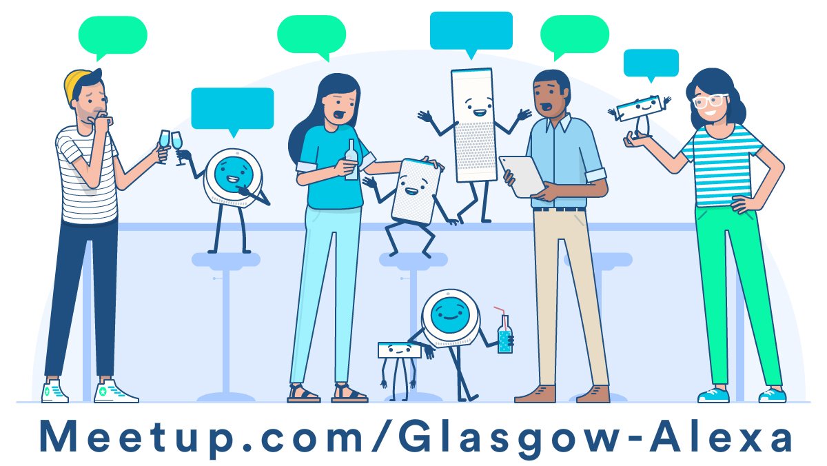 The countdown is on to Glasgow’s first Alexa Meetup! Find out how to secure your place here: sm.design/2Lr1nHo
