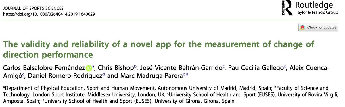 DocBalsalobre's tweet photo. 💥NEW PAPER💥

The validation of @CODTimerApp in @JSportsSci 🎉 

🔗DOI: https://t.co/JkGBAK8sdm
📖RG: https://t.co/ap8TLOHxSe
📹Video: https://t.co/uh8BzR5NLu

Looking forward to talk this and other digital tech for sports performance at #ECSS2019 https://t.co/f6BBLU25SO