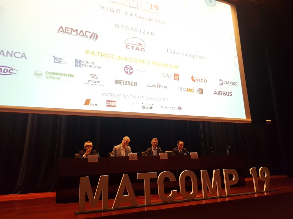 FIDAMC_'s tweet image. Comienza el #MATCOMP19

Con:
@uvigo  
@FIDAMC_ 
@AEMAC_ 
#Encomat
@CTAG_Materials
