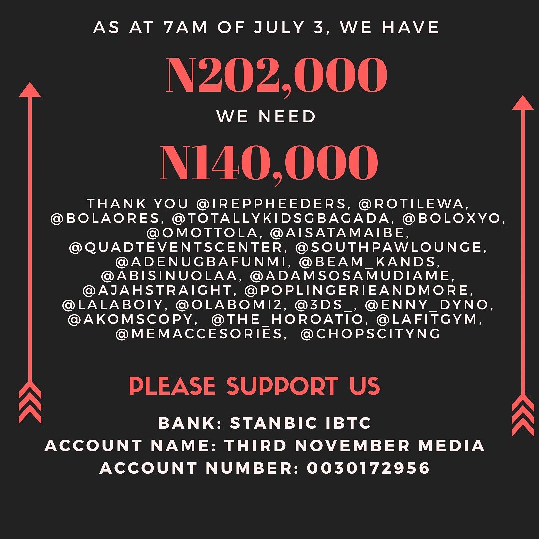 MyGbagada's tweet photo. #REPPS2 UPDATE
THANK YOU @ireppheeders @rotilewa @bolaores @totallykidsgbagada @boloxyo @QuadtEvents @LoungeSouthpaw @beam_kands @abisinuolaa @AdamsOsamudiame @PopLingerie @Lalaboiy @Olabomi2 @3DS__ @enny_dyno @akomscopy @the_horoatio @lafitgyms @MEMACCESSORIES @chopscityng https://t.co/LFeZTv0TDm