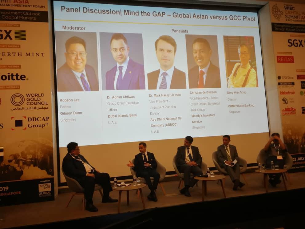 AdnanChilwan's tweet photo. An honor being invited to take part in discussions with fellow professionals at the @WIBCAsia summit 2019 ‘A GCC – ASEAN Investment forum’  Where we discussed the ‘Growing domestic demand attracting GCC investments’ and a host of other issues impacting the region #WIBCAsia19 https://t.co/YfVshD1u94