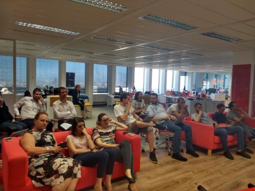 linagora's tweet photo. Retour sur les actualités, les projets et les nouvelles recrues lors du #PointCollab de hier soir !
Encore un super moment de partage entre collaborateurs, merci @linagora 🙂
#TeamWork #3emeVoieNumérique #OpenSource https://t.co/RmbMiuiiAv