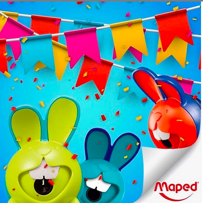 DFournitures's tweet photo. Bravo à Jacky T. gagnant d'hier du Jeu de la Vitrine des Marques du mois de juillet en collaboration officielle avec la marque #maped 💙💛💚 Un #taillecrayon trop mignon appelé #crocroc à retrouver chez #directfournitures 🐇🍃💙♥️ https://t.co/AQw5N9QHAp Bonne journée☀️#maped https://t.co/AEpJgnl77J