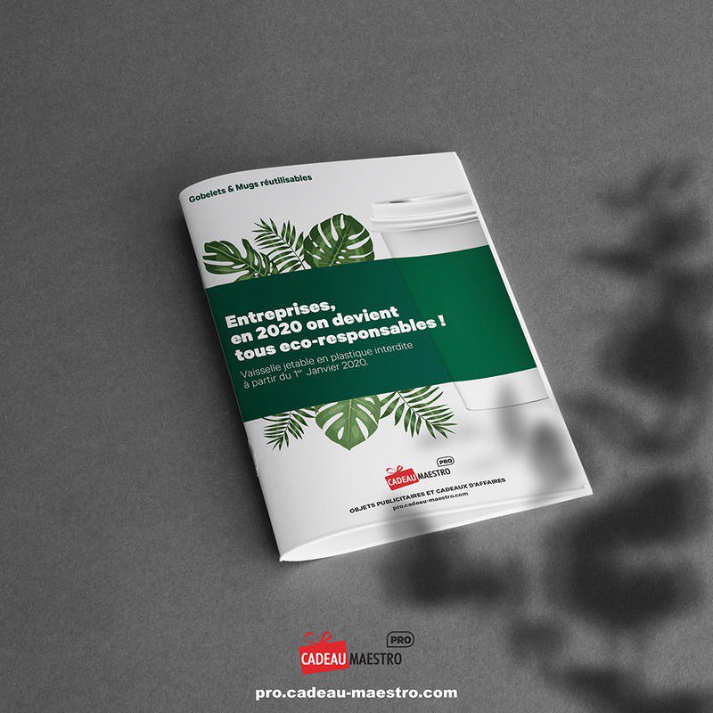 Vous n'êtes pas encore au réutilisable dans votre entreprise? C'est le moment de prendre contact avec @cadeaumaestro  pour vos futurs #gobeletreutilisable lnkd.in/ehQGgd3