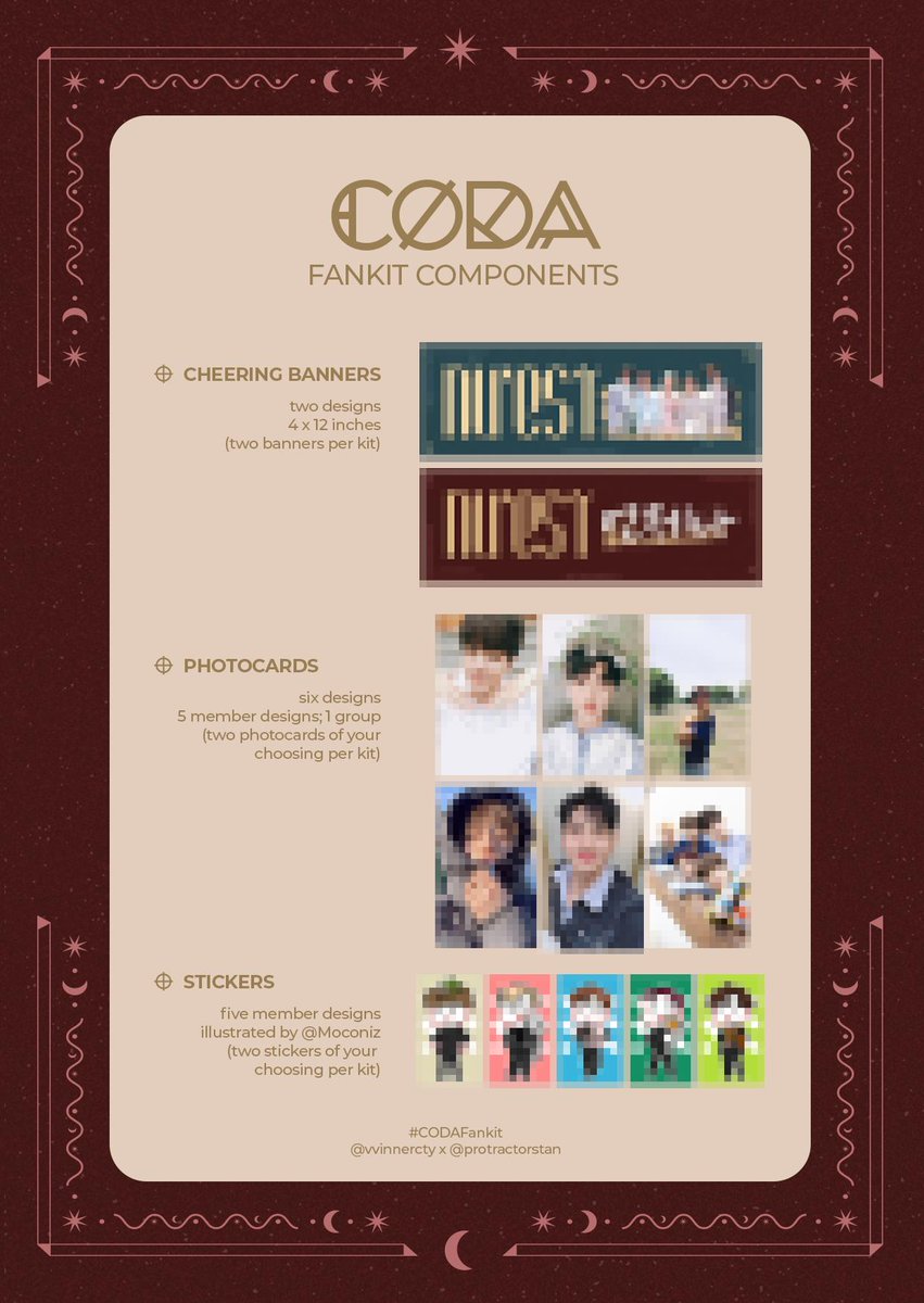 vvinnercty's tweet photo. [HELP RT]
For #NUEST #뉴이스트 and their SEGNO tour!
@protractorstan and I have prepared the #CODAFankit for #SegnoInMNL!
Pre-orders will start soon and we hope you like our work!
For any questions, please feel free to DM either of us! https://t.co/jJnHTWcUVW