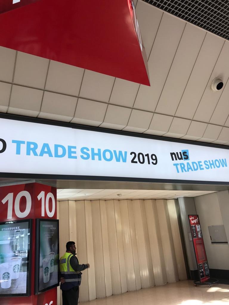 dimension8ltd's tweet photo. Today we're busy building the NUS Trade Show 2019, which takes place tomorrow at the NEC Birmingham. ⁦⁦@nusuk⁩ ⁦@thenec⁩ https://t.co/8LBtgdCKAs