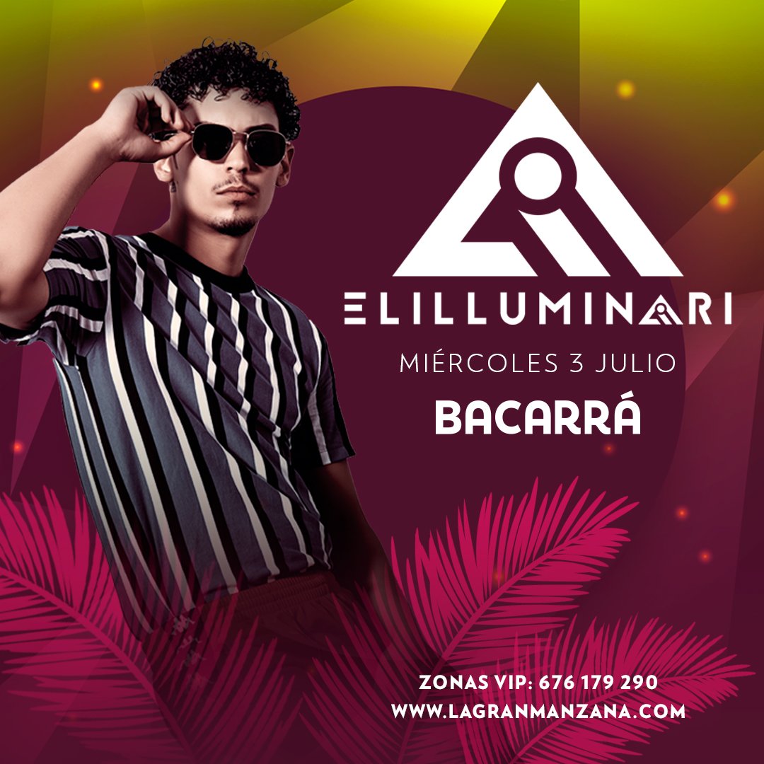 #HOY vamos a disfrutar en Bacarrá del diablo 😈. Elilluminari vuelve cada miércoles del verano para traernos el DESKONTROL. 

¡No puedes fallar! 

#Bacarra #Playa #Gandia #Valencia #HastaElAmanecer #LaGranManzana