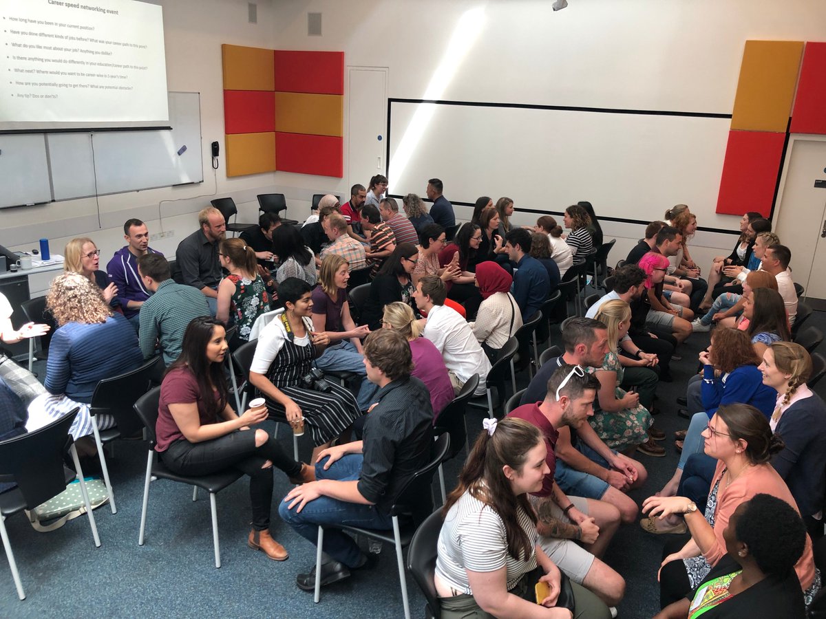 MRC_LMS's tweet photo. The speed networking session at the Inter-MRC Institute Symposium yesterday was a huge success. Technicians and science support staff from @MRC_LMS @MRC_LMB and @MRCHarwell hopefully made some useful connections to share their expertise
#MRCTech https://t.co/A2Bpf4fIWM
