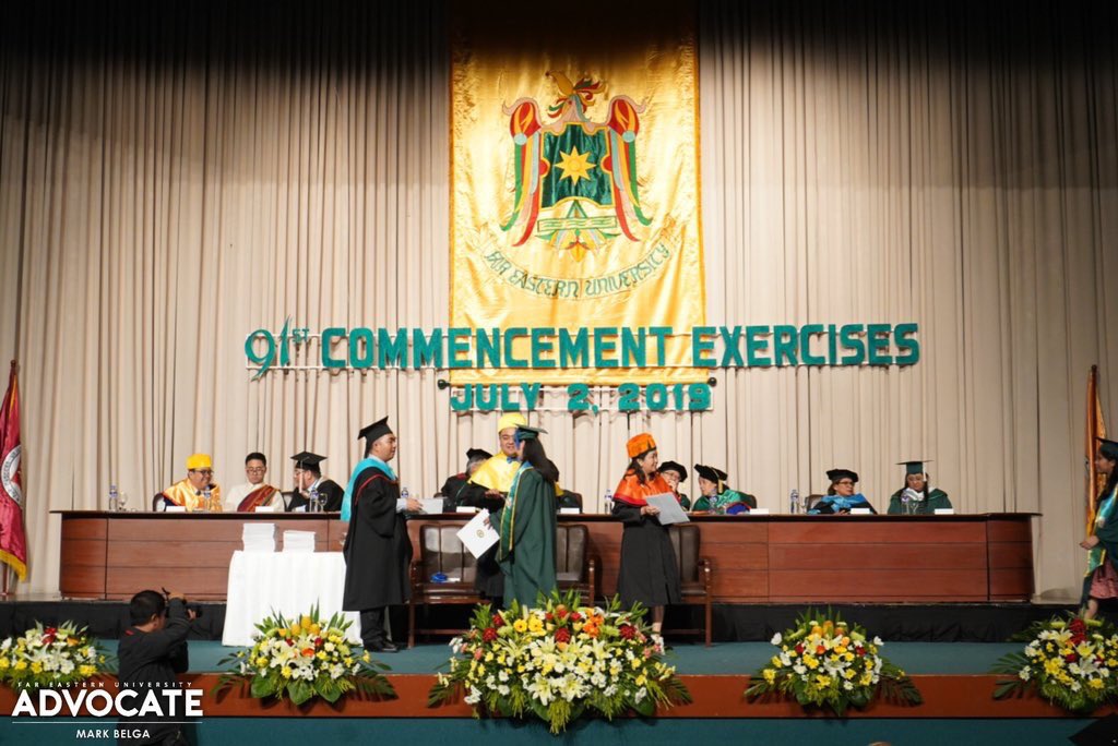 OneFEU's tweet photo. Itβs the moss green toga season! Slay your final walk and we will miss you, #FEUClassof2019 #thatgreentoga https://t.co/exAvELlDdP