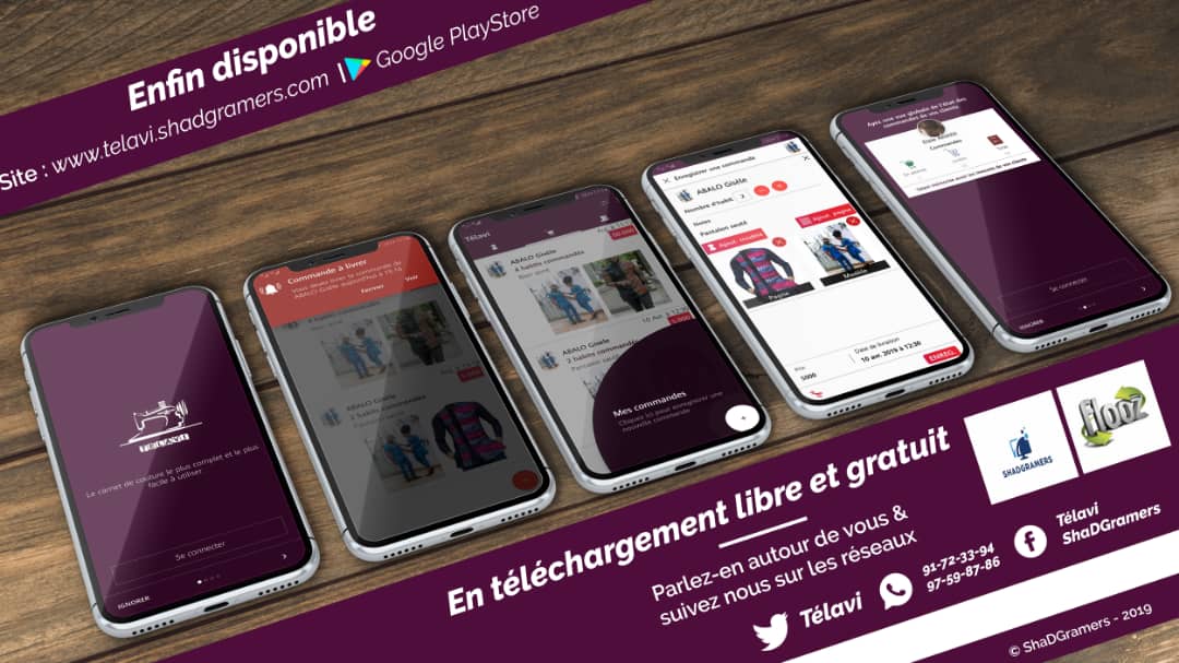 joel_kdb's tweet photo. Vous l'avez tant attendu, elle est enfin disponible. L'application par excellence pour vos couturiers, couturières et stylistes.
Made in Togo.
Disponible sur play store.
#Telavi #kodebrains https://t.co/nTPhuK4nTD