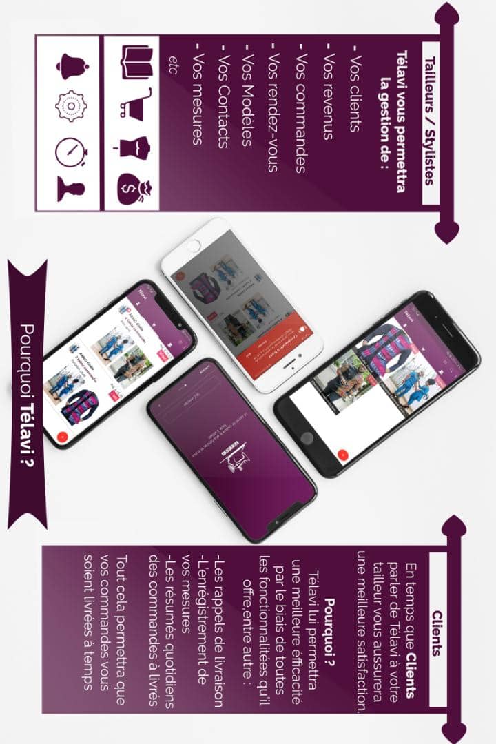 joel_kdb's tweet photo. Vous l'avez tant attendu, elle est enfin disponible. L'application par excellence pour vos couturiers, couturières et stylistes.
Made in Togo.
Disponible sur play store.
#Telavi #kodebrains https://t.co/nTPhuK4nTD