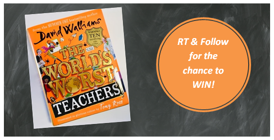 Get your hands on 'The World's Worst Teacher' by the number one bestselling author <a href="/davidwalliams/">David Walliams HQ</a>! RT &amp; follow us by Friday 12th July... one UK winner announced on Monday 15th July at 9am. #giveaway #win #teacher <a href="/HarperChildrens/">HarperKids</a> 👩‍🏫👨‍🏫