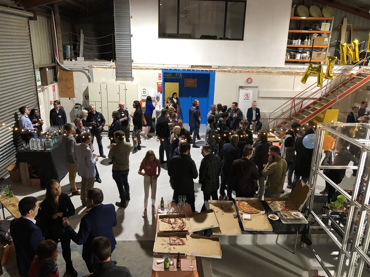 carljnz's tweet photo. Great night at the @MintInnovation1 launch party. Well done to Will, Ollie and the team. https://t.co/Q1ZVZyAPFo