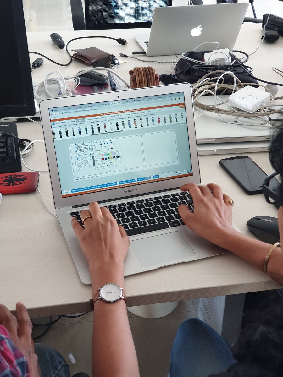 Design_Boat's tweet photo. Students from our Hyderabad school working in different phases of UX design to arrive in a tangible solution.
#uxdesign #ux #hyderabad #wireframing #cardsorting #designboat https://t.co/Xc52pA5HJv