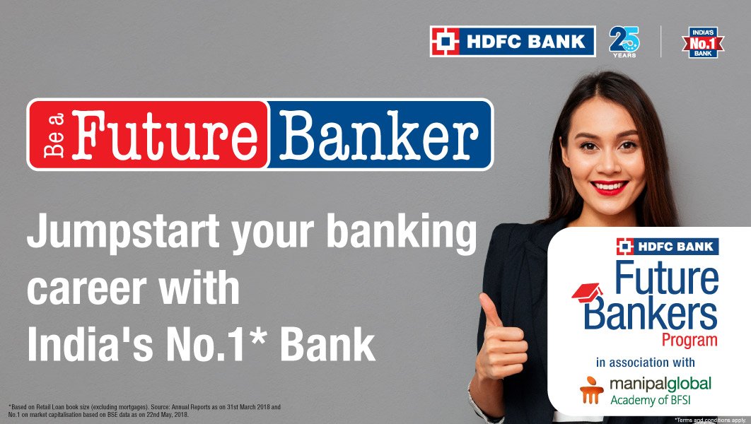 HDFC Bank News on X: &ldquo;This is a 1 year full-time residential 