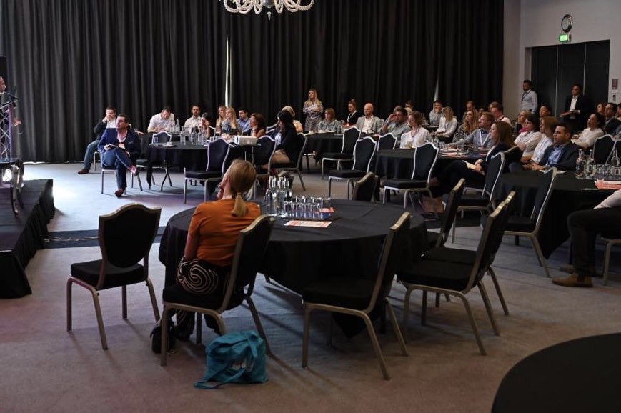 Day 1 of the #CXExchangeRetail, here at the Hilton London Syon Park, is now underway!

We kick things off with an opening address from our Chair, Ray Biggs, Head of Customer Contact Operations @jlandpartners 

#CX #customerexperience #CXStrategy #customerjourney #retail