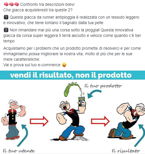 AngeloMarolla's tweet photo. "Acquistiamo per i problemi che un prodotto promette di risolverci e per come immaginiamo possa migliorare la nostra vita, molto di più che per le sue mere caratteristiche." - @ASalettiWm 
©️Il post ➡️ https://t.co/6kTWEWpKYb

#webmarketing #ecommerce #facebookads https://t.co/N60slYpGga
