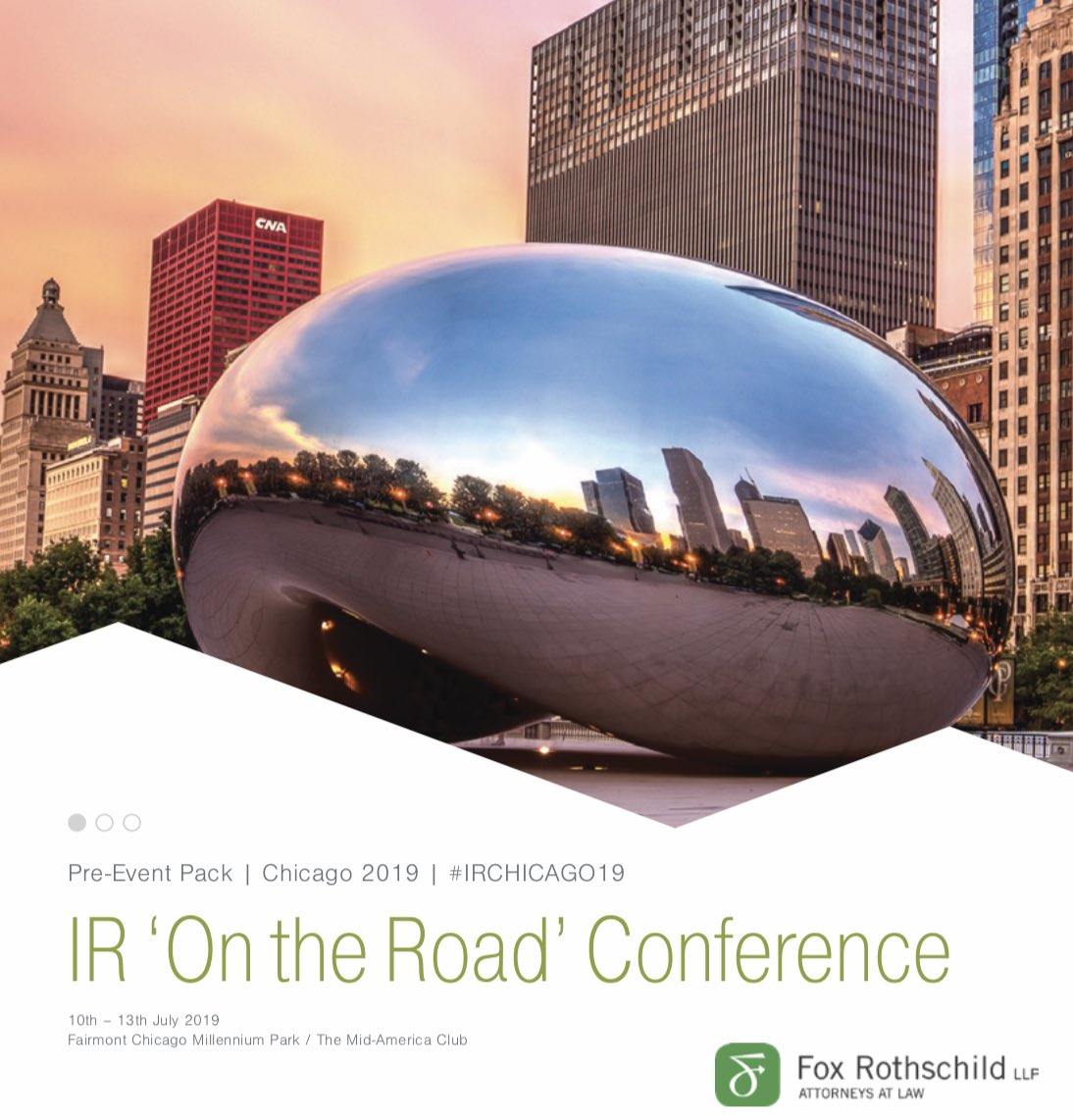 ir_global's tweet photo. SEVEN days to go until we welcome all of the IR Global members and sponsors to the second ‘On the Road’ conference of 2019, #IRCHICAGO19 - Below you can see an insight into what to expect from the event..

A huge thanks to all of the sponsors of the event. 

See you there 🛫🇺🇸 https://t.co/rnMAV0oup8