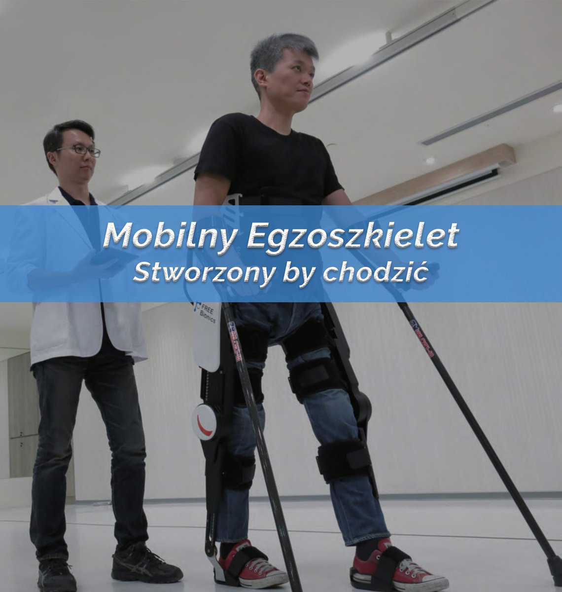 Egzoszkielet Free Walk®
Egzoszkielet Free Bionics to nowatorska konstrukcja pozwalająca na prowadzenie rehabilitacji z wykorzystaniem najnowszych technologii.

koordynacja.com.pl/sklep/kinezyte…

#egzoszkielet #mobilny #reedukacja #chodu #koordynacja