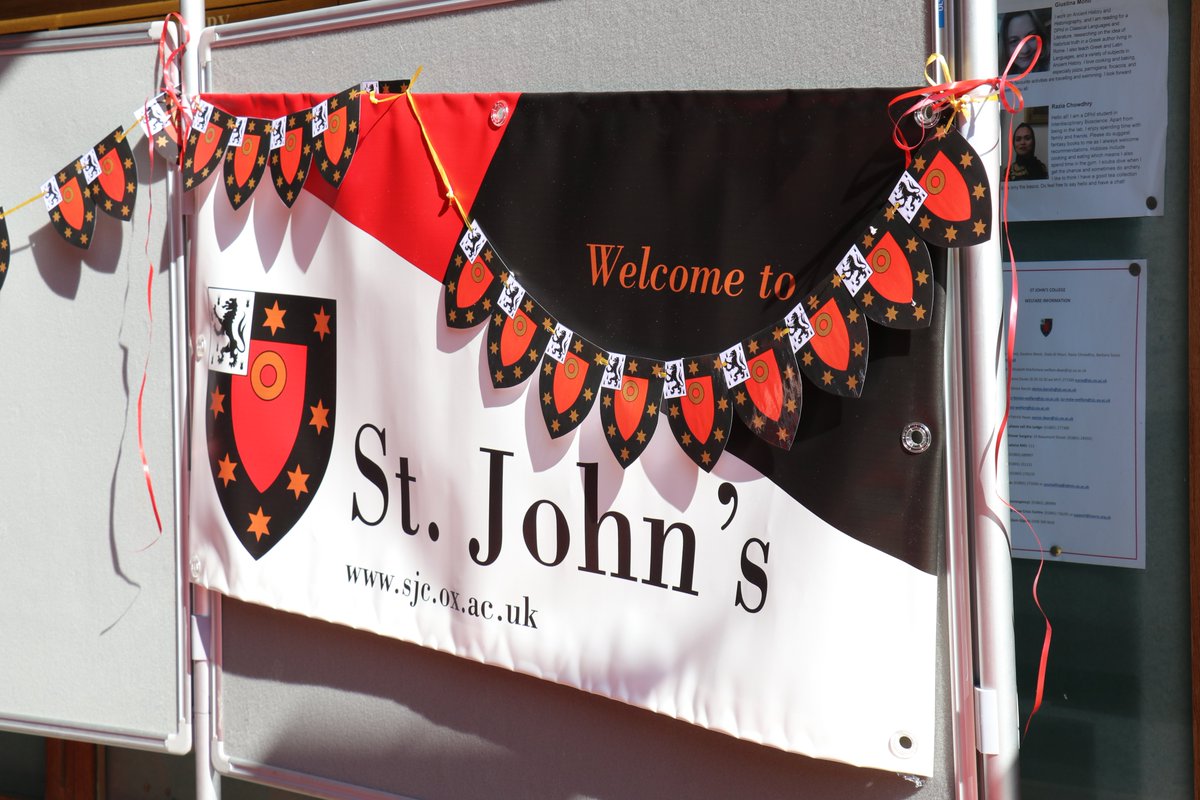 StJohnsOx's tweet image. It&apos;s a beautiful day in Oxford, and we&apos;re looking forward to welcoming lots of prospective students to St John&apos;s for today&apos;s #OxOpenDay!