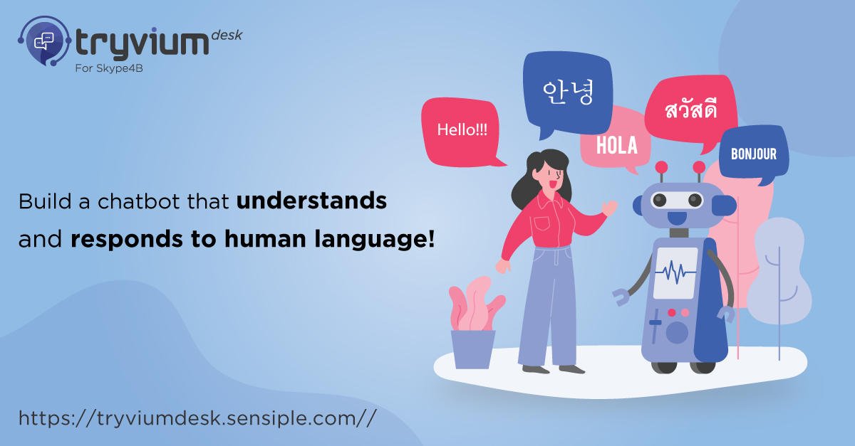sensiple's tweet image. Bridge the gap between your customers and Bots. Add NLP to your chatbots. For more, Visit:tryviumdesk.sensiple.com/features
#CustomerExperience #ServiceDeskSolution #NaturalLanguageProcessing