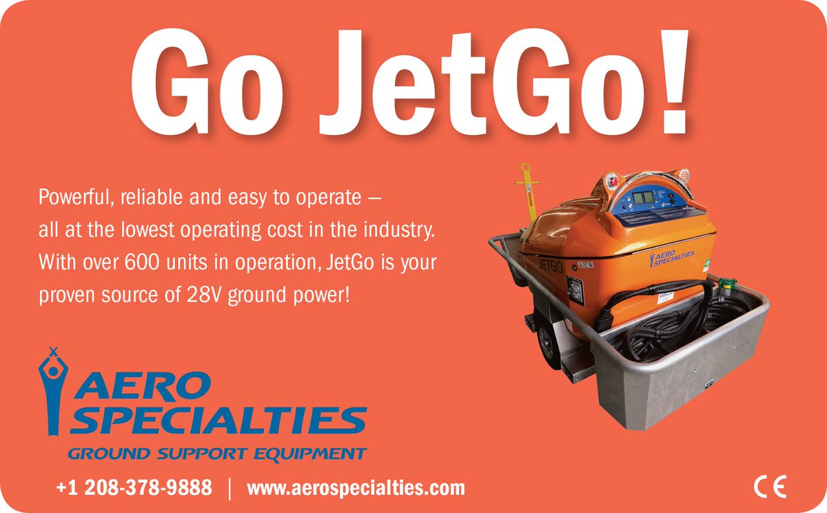 aerospecialties's tweet image. #gojetgo #aerospecialties #gse #airports #no1