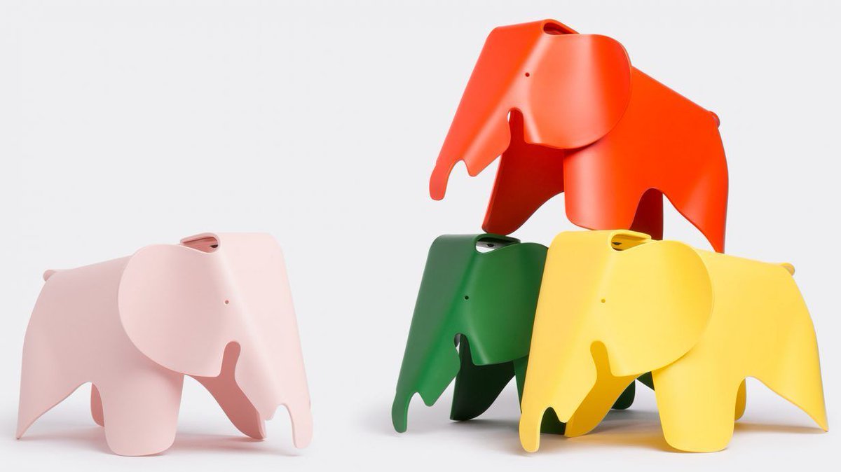 LittleFolksFurn's tweet photo. The @EamesOffice Elephant by @vitra, originally created in plywood in 1945, has become a perennial favourite in children's bedrooms the world over, following their multicolour makeover. Aren't they fab?! #littlefolks #littlefolksfurniture #eameselephant #wednesdaywisdom https://t.co/ggyzayuuBe