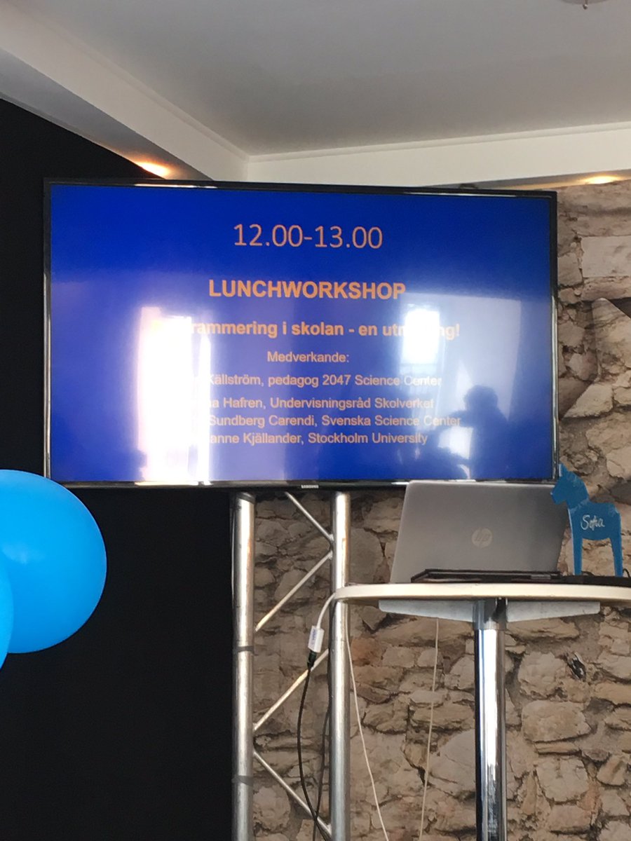 opedagogen's tweet image. Sista för i år. #programmering #almedalen #dalarna #sciencecenter