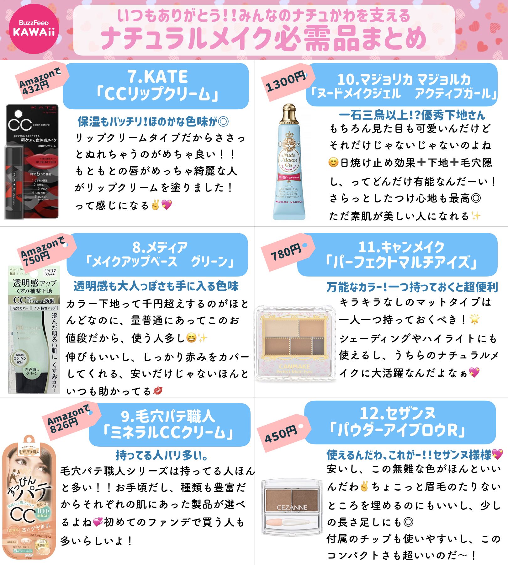 Buzzfeed Kawaii Sur Twitter プチプラなのに超優秀 学校メイクにも使えちゃう 最新ナチュラルメイクの必需品 をまとめました Buzzfeed Kawaii Sur Twitter プチプラなのに超優秀 学校メイクにも使えちゃう 最新ナチュラルメイクの必需品 をまとめました