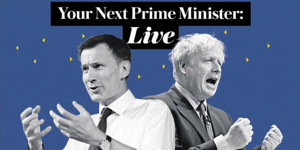 TeleEvents's tweet photo. Hear Tory leadership hopefuls @BorisJohnson &amp; @Jeremy_Hunt interviewed by Telegraph journalists @allisonpearson &amp; @CamillaTominey live as they set out to woo Conservative Party members just days before one of them walks into number 10. Book your ticket: https://t.co/CBX3imVg2G https://t.co/BrfyvytlvL