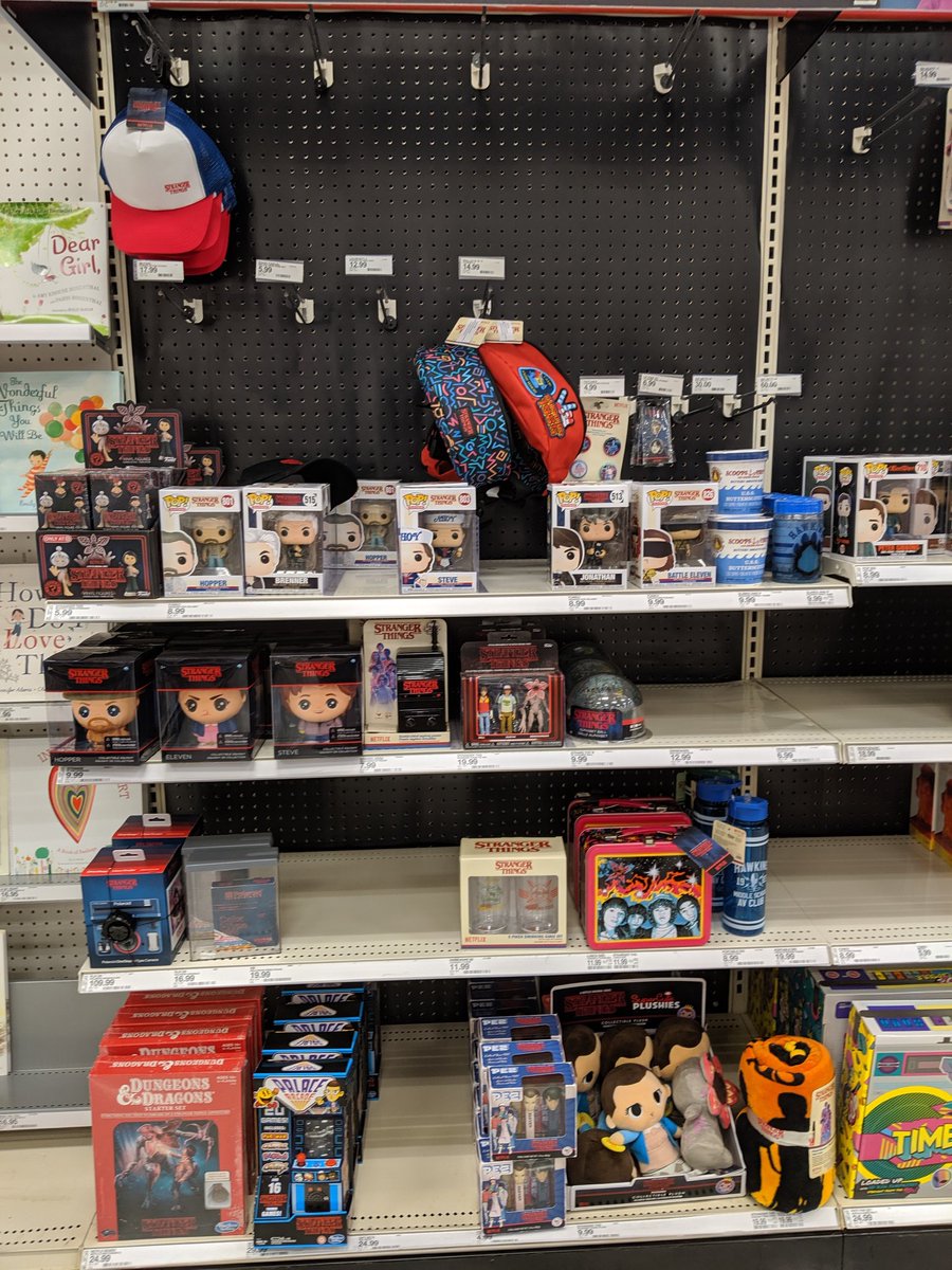 SaraSays_RAWR's tweet image. All of the @Target #StrangerThings merchandise #TargetStrangerThings #StrangerThingsMerch