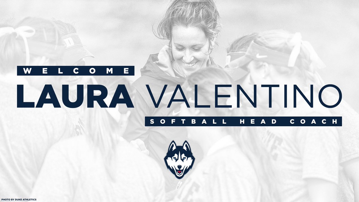 Laura Valentino named Head Softball Coach.

Release ⤵️
uconnhuskies.com/news/2019/7/3/…