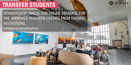 HumberPoly's tweet photo. TRANSFER STUDENTS! Here is your  #TransferTip of the month! #GetTheCreditYouDeserve Apply Today: https://t.co/mm161pAKCR https://t.co/pFdVx0ODKt