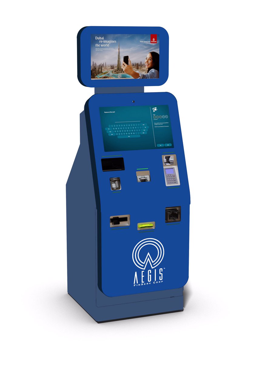 How do YOU use an #ATM? 

Aegisfinserv.com 

Real #ATM #Kiosks augments #Branch #Banking

@AmerBanker @ABABankers @TheNCUA @cashthechecks @EasyRemittance @WesternUnion @MoneyGram @FFRemittances 

#bitcoin #cryptocurrency access