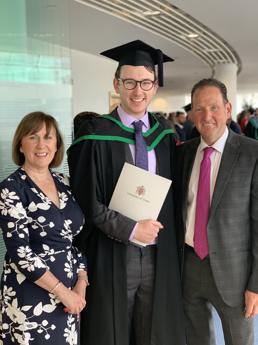 Very proud parents- congratulations to Peter on graduation day 👨‍🎓 First class honours BSc Computing Systems