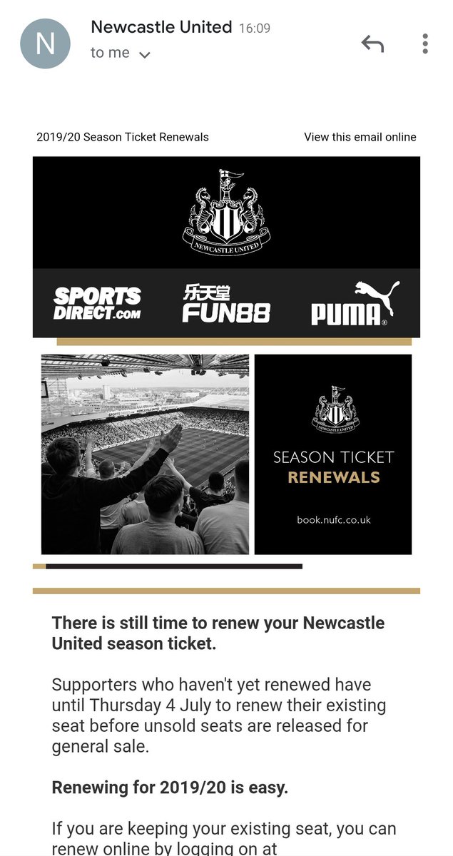 andrewkane80's tweet photo. Not while FCB is still running the show. #NoManagaer #NoTakeover #NoInvestment #NoAmbition #NoRenewal #Nufc @TheMagpieGroup_ @EmptyForAshley https://t.co/OUpmcsX6WN