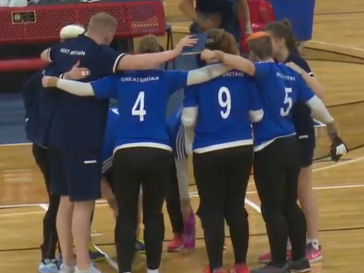 MarcPowellJudo's tweet photo. Great results for @GoalballUK GB Women recording their first win at the #Goalball @Paralympics qualifies this afternoon! 6-1 winners over Spain...China next up for GB later on today... keep it going girls! @GeorgieGoalball @ParalympicsGB @RNIB 🔵🔵🔵🔵🇬🇧🇬🇧🇬🇧🇬🇧 https://t.co/oxkitaQQGY