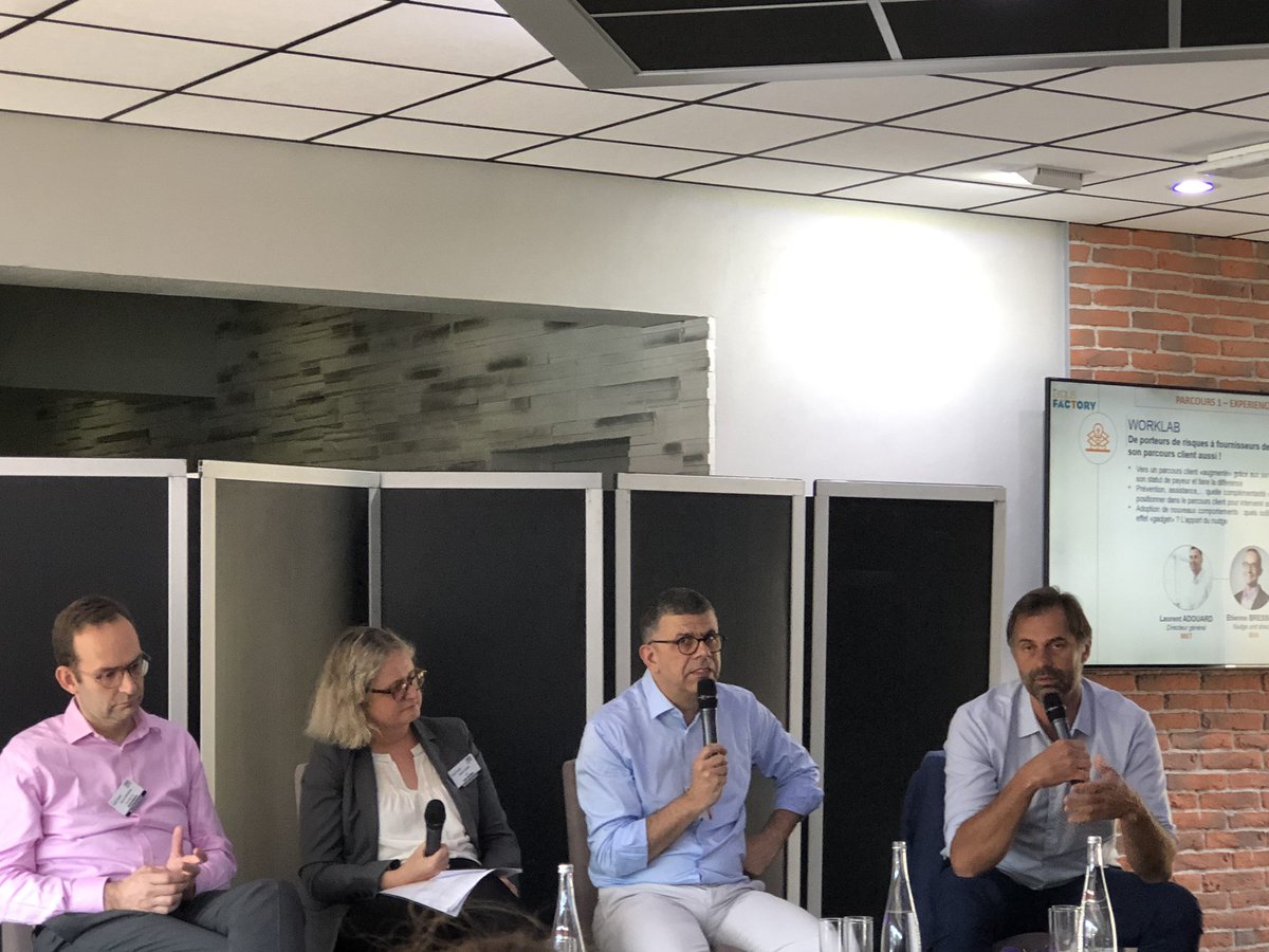 FredCintrat's tweet image. #ArgusFactory Table ronde «  de porteurs de risques à fournisseurs de services... l’assurance évolue et son parcours client aussi » #assurance #assustance #service