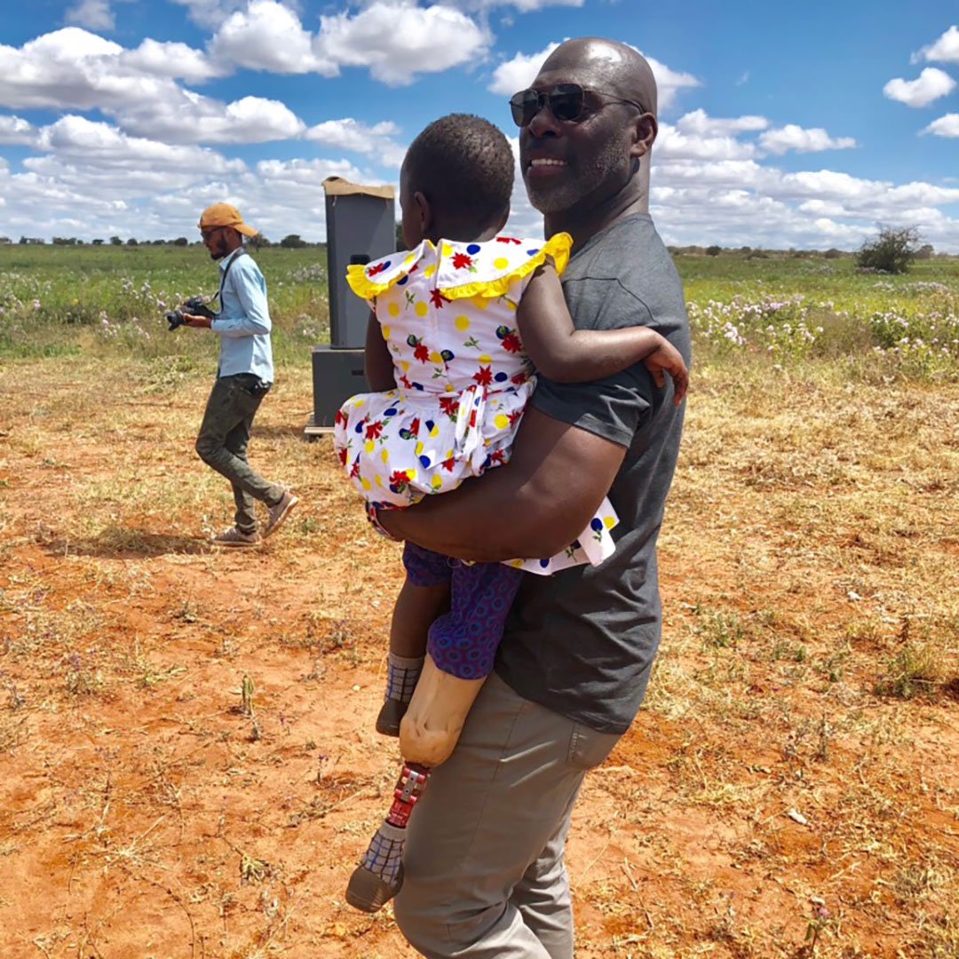 chargers's tweet photo. Coach Lynn and his family on the ground in Tanzania providing a safe space for education to the youth 💛 https://t.co/fZccl2v0z5