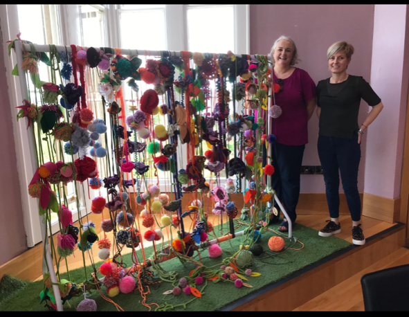 DonaldsonLegalC's tweet photo. In partnership with @UlsterUni DLC were privileged to celebrate the ‘Hurt to Hope’ campaign, a collaboration between @FoyleWomensAid, @BelfastSchArt, @UlsterUniSchLaw and @UlsterArts with survivors of domestic abuse expressing their desire to move towards a positive future. https://t.co/ryjorRUWKZ