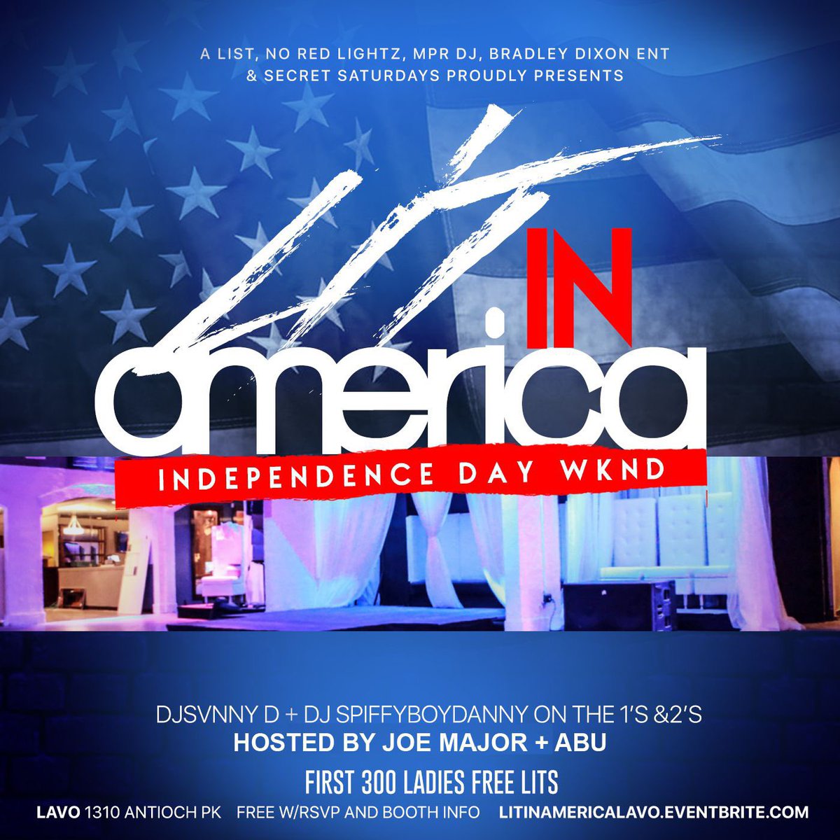 AlistSportpicks's tweet image. New Venue, Same Ole Vibes
And We STILL #LitInAmerica 
Meet Us Each and Every Saturday @ Lavo #SecretSaturdays #LockTFIn 🔒