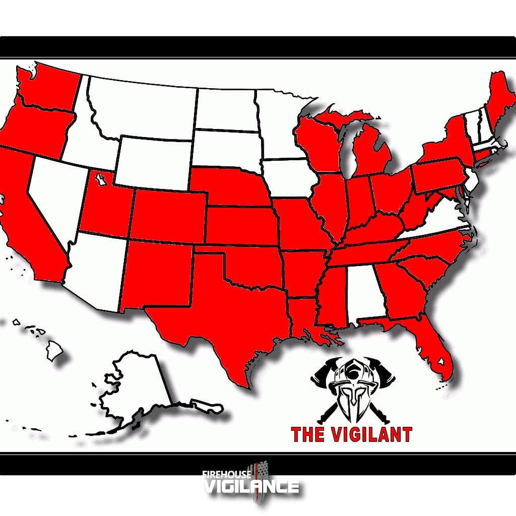 FHVigilance's tweet image. Only 19 states remain, will you be the first from yours?  Reject mediocrity and become one of the Vigilant.  A firefighter to sign the Creed in all 50 states... that was the starting goal, and we are getting closer!
#vigilantcreed #everystate