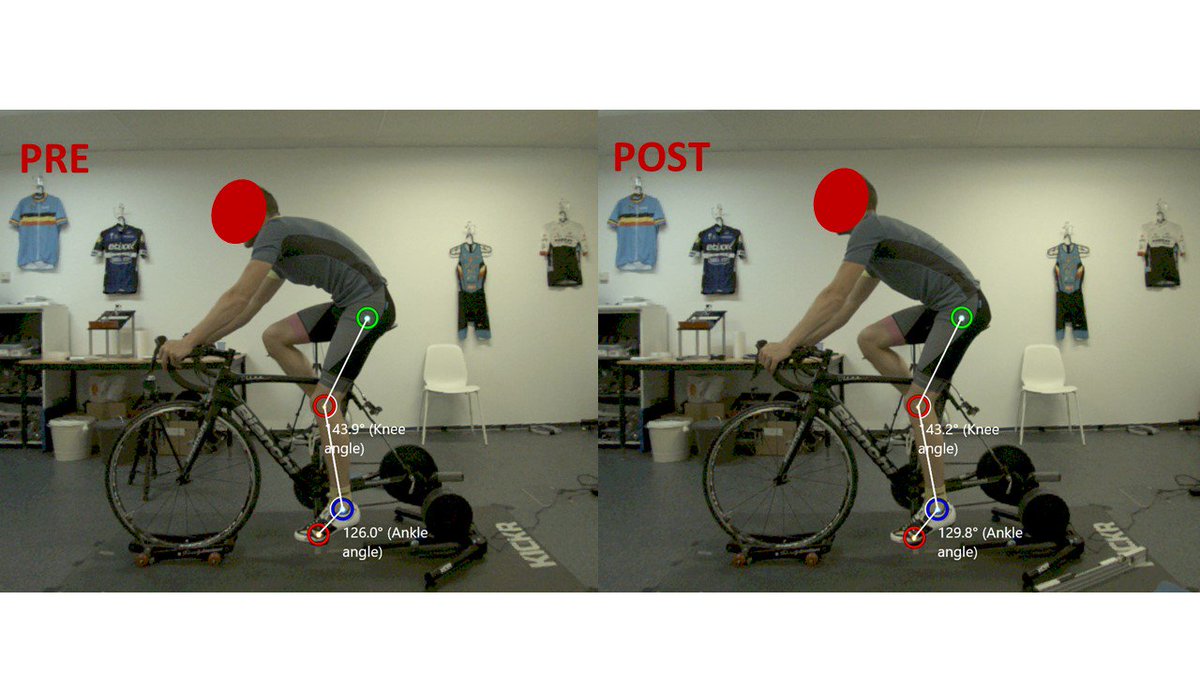 Bike fitting is not only about the correct saddle height or the correct position of the handle bar, it's also about how the rider positions his body on the bike. #bikefitting #detailsmatter <a href="/PerformanceWolf/">Wolf Performance</a>